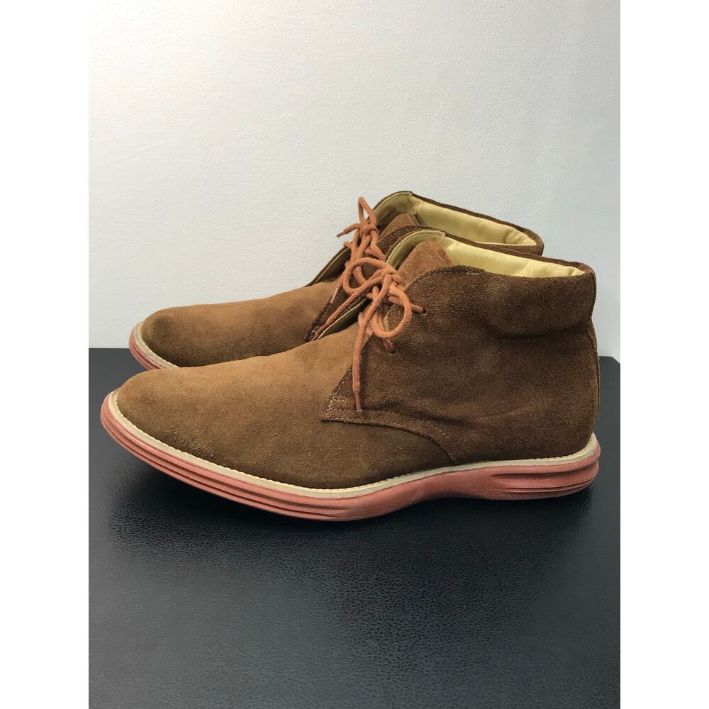 Martin Dingman 10.5 Country Wear Brown Suede Leather Lace Up Chukka Boots - Picture 9 of 16